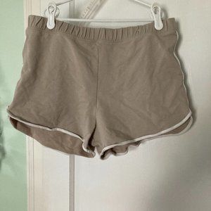Women's Beige Lounge Shorts